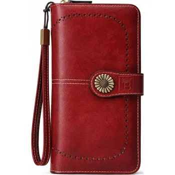 Peněženka Mennica Bydgoska peněženka eko kůže červená - dámská