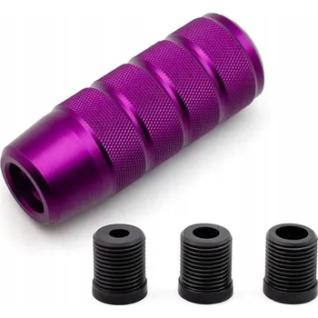 Hlavice řadicí páky UNIVERZÁLNÍ HLINÍKOVÁ RUKOJEŤ ŘADÍCÍ PÁKY V3 FIALOVÁ GRUBYGARAGE