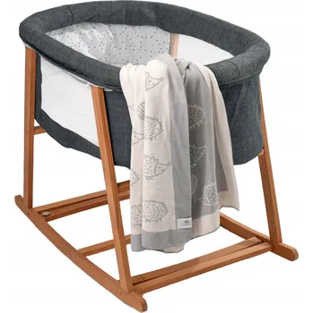 Prostěradlo Dětská deka Snuglytots 90 x 100 cm šedá se zvířátky