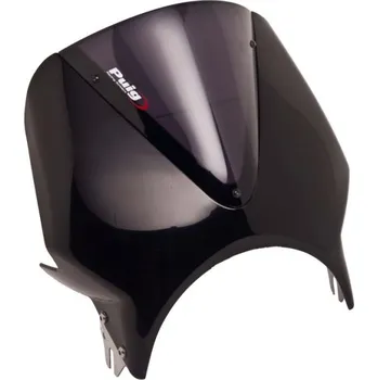 Plexi štít PUIG RETROVISIONS 003NF matná černá tmavá kouřová pro HONDA CB 600 F Hornet (S ABS)