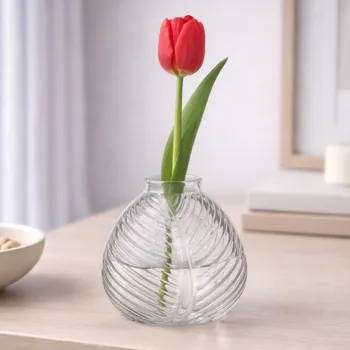 Váza Duif Skleněná váza Flora čirá M