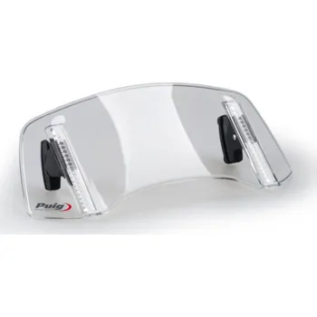 Přídavné plexi nastavitelné PUIG 2.0 20763H připevnění pomocí šroubů kouřová pro CFMOTO 800 MT Touring