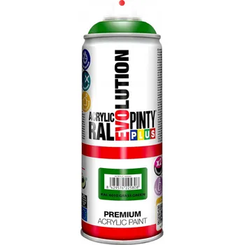 Barva ve spreji Akrylový lak ve vysokém lesku RAL 6010 Trávově zelená PintyPlus 400 ml