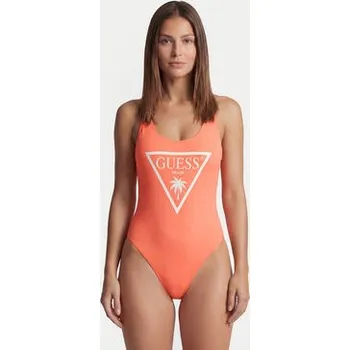 Dámské plavky Guess Jednodílné plavky E6GJ43 KF442 Oranžová M