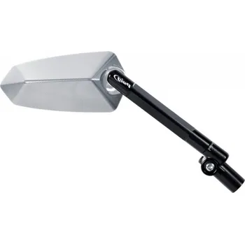 Zrcátko pro motocykl Zpětné zrcátko PUIG F1.1. 017DN eloxovaný hliník / černá pravé (včetně adaptéru) pro BMW F 850 GS