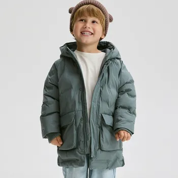 Chlapecká bunda Reserved - Parka s&nbsp;kapsami - olivová - 402BW-91X - 402BW-91X-98-2