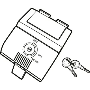 Zavazadlo na motocykl Zamykací mechanismus SHAD D1B49MAR pro SH49 pro BMW R 1200 GS