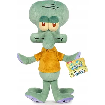 plyšák ORIGINÁLNÍ PLYŠOVÁ HRAČKA CHOBOTNICE SKALMAR 28 CM VELKÝ PLYŠÁK S LICENCÍ SPONGEBOB