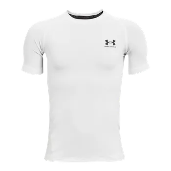 Pánské tričko Under Armour Armour HG Armour SS bílá UK Junior S