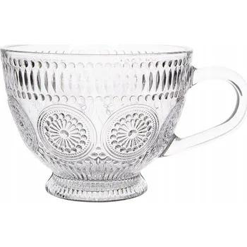 Skleněný Šálek sklenice kávu a čaj Altom Design Daisy 430 ml