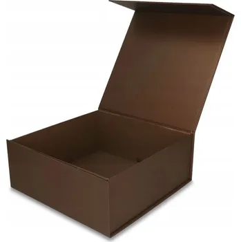 Úložný box Kartonová krabice skládací, klopová 25 cm x 25 cm x 10 cm, 1200 g/m2, 1 ks