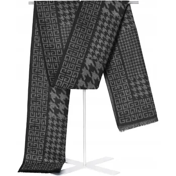 Šála Pako Jeans šála šedá 180 cm - muž