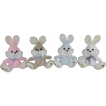 plyšák PLYŠOVÝ ZAJÍC 4 KOL 22CM Z2532 PLYŠOVÁ HRAČKA SUN-DAY