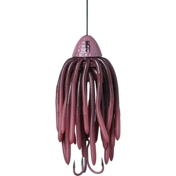 Nástraha Madcat Nástraha Worms Teaser 35cm Brown Worm - 150g