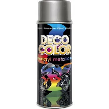 Barva ve spreji Akrylový lak Deco Color stříbrný 400ml