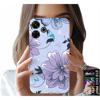 Pouzdro na mobilní telefon POUZDRO PRO XIAOMI REDMI 13 4G - KVĚTINOVÉ KVĚTINY, MÓDNÍ ZADNÍ KRYT