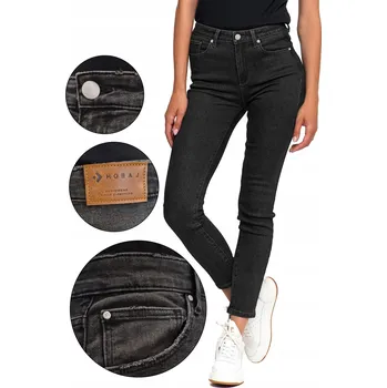 Dámské džíny Dámské džíny skinny klasického střihu, úzké úzké nohavice, bavlna, značka Moraj, velikost 38