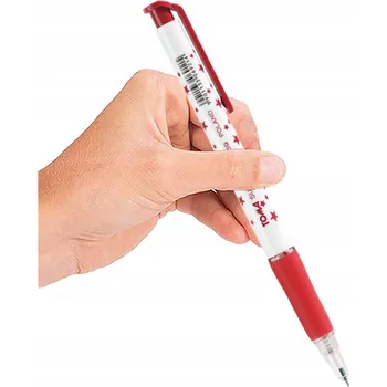 Propiska automatická červená Toma