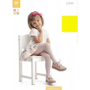 Knittex dětské punčocháče růžové mikrovlákno velikost 122