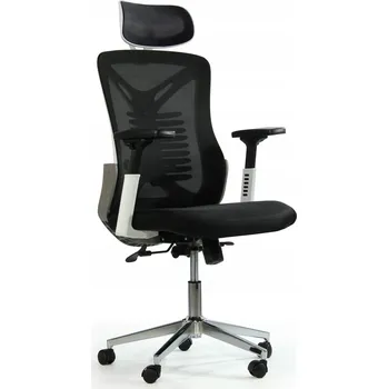 Ergonomická kancelářská židle Y2-1 s bederní opěrkou, černá