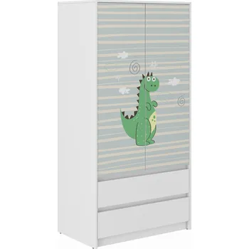 Dětská skříň Dětská šatní skříň B9 - DINO