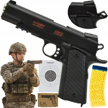 Dětská zbraň KOVOVÁ REPLIKA PISTOLET , PUŠKA , ASG AIRSOFT