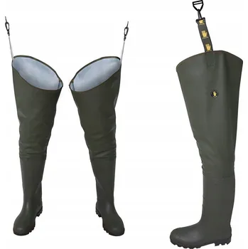 Pracovní obuv Brodící kalhoty Pros vel. 44 zelené