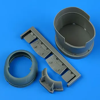 Plastikový model Quickboost 1/48 F6F-5 Hellcat cowling&cooling flaps opened