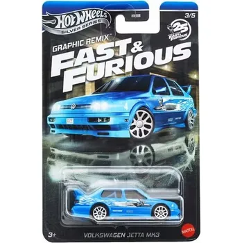 autíčko HOT WHEELS Silver Series FAST & FURIOUS GRAPHIC REMIX 3/5