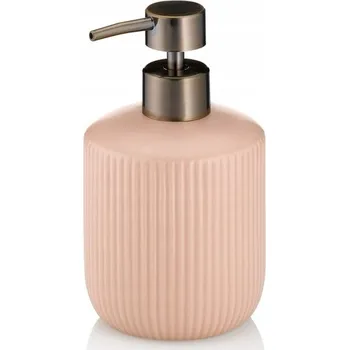 Dávkovač mýdla Ruční dávkovač mýdla s pumpičkou Kela 400 ml, růžový
