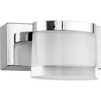 Nástěnné svítidlo NOVA LUCE nástěnné svítidlo SABIA chrom hliník a akryl LED 5W 220-240V 3000K IP44 9122311