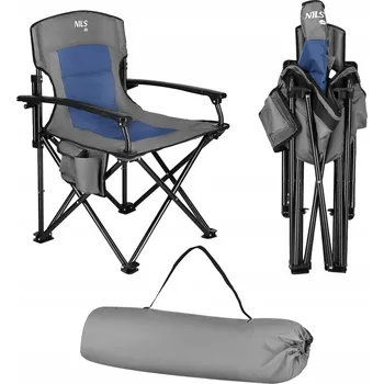 Židle Nils Camp kovové 0 modré