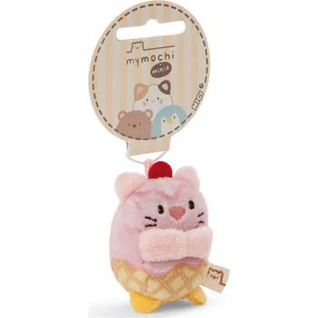 plyšák NICI přívěsek MyMochi Kočička Angy zmrzlina 5cm