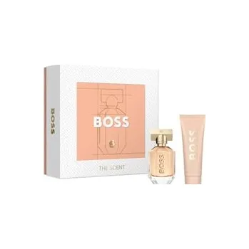 Nestandardní parfém HUGO BOSS Boss The Scent EdP 30 ml und Bodylotion für Damen Sada vůní