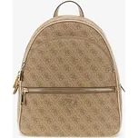 Batoh GUESS Manhattan II Large Backpack Latte Logo Universal