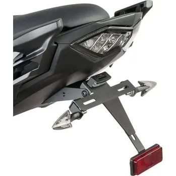 Držák SPZ Nastavitelný držák SPZ PUIG 7789N černý pro KAWASAKI Versys 650
