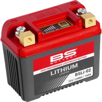 Auto-moto baterie Lithiová motocyklová baterie BS-BATTERY BSLI-02 pro HONDA NX 500