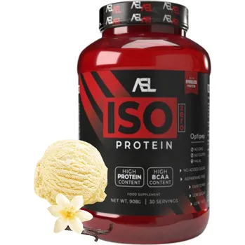 Protein ASL All Sports Labs Iso Zero Protein 908g WPI izolát, vanilková příchuť