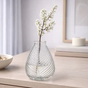 Váza Duif Skleněná váza Flora čirá L