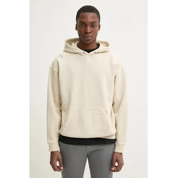 Pánská mikina Bavlněná mikina Hugo Blue 50538681 béžová 12X, vel. S