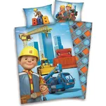Herding Povlečení do postýlky Bořek stavitel 40X60/100X135CM