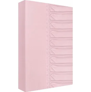 Prostěradlo Prostěradlo jersey s gumou, silné, 200x220, růžové