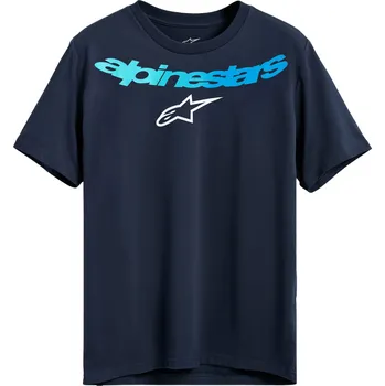 Pánská móda Tričko Alpinestars Collared CSF modré XL
