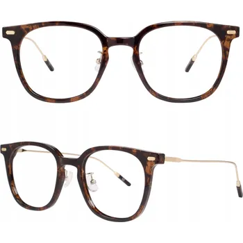 Sluneční brýle Theblogshop brýle bez dioptrií nerdy zlaté