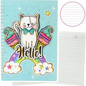 Zápisník Vícebarevný Notes A5 Lean