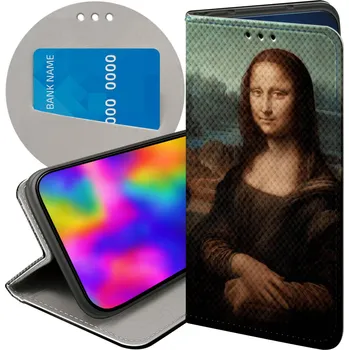 Pouzdro na mobilní telefon Flipové pouzdro Hello Case pro Samsung Galaxy A54 5G, hnědé