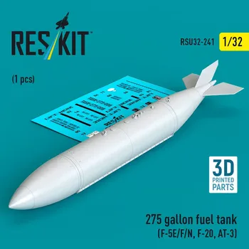 Plastikový model Reskit 1/32 275 gallon fuel tank (1 pc.)