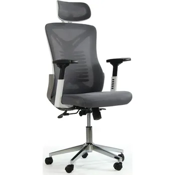 Ergonomická kancelářská židle Y2-1 s bederní opěrkou grafit