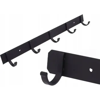 Věšák Šatní ramínko Rozz černý