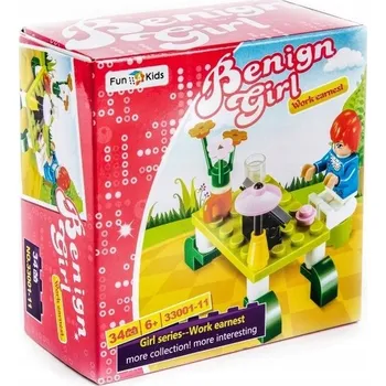 ostatní stavebnice Zahradnické Stavebnice Benign Girl Fun4Kids 34 dílů